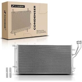 A-Premium Air Conditioning A/C Condenser Compatible with Kia Optima 2019-2020 L4 2.4L, Replace# 97606D5500