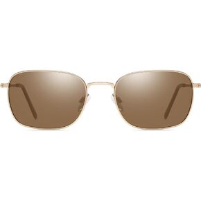 DUCO Square Sunglasses for Men Women Polarized Driving Sun Glasses UV400 Protection Retro Shades DC3038