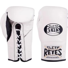 CLETO REYES Safetec Professional Competition Boxing Gloves for Men and Women, MMA, Kickboxing, Muay Thai, Lace Up