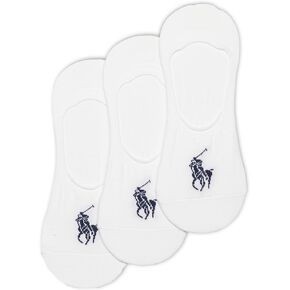Polo Ralph Lauren Mens Supersoft Liner Socks 3 Pack