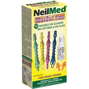 NeilMed Reusable Flexible Ear Cleaners, Waxout