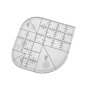 Acrylic Sewing Curved Corner Cutter Ruler Sewing Patchwork Ruler Sewing Template Patchwork Tool DIY Sewing Supplies