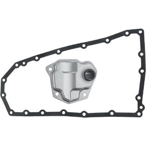 Automatic Transmission Filter Oil Pan with Gasket Kit Compatible with 2007-2017 Nissan Rogue Altima Juke Replace 31397-1XF0D 31728-1XF03 31728-1 XF0A 31728-1XZ0D 31828-X480A
