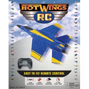 Hot Wings RC Gyro Stabilized Easy to Fly Plane