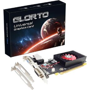 Radeon HD 5450 1GB DDR3 Low Profile Graphics Card, PCI Express 2.0 x16, HDMI/VGA/DVI, Entry Level GPU for PC, SFF and HTPC