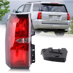 KAMDKI Left Driver Side Tail Light LED Rear Lamp Compatible for 2015-2020 Chevy Tahoe Chevrolet Suburban 3500 HD With Bulbs GM2800264 84467058 23407432