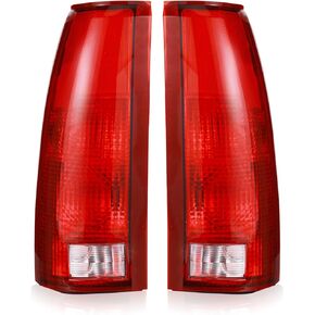 Boine Tail Light Compatible With 1988-1999 Chevy/GMC Silverado Sierra C/K 1500 2500 3500 Suburban Tahoe Blazer Yukon Cadillac Escalade Driver and Passenger Side Rear Light Brake Lamps Housing