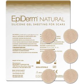 Epi-Derm Epi-Tabs (6) (Fabric Circles) Silicone Scar Sheets from Biodermis