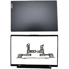 Replacement Laptop LCD Cover Back Rear Top Lid Hinges Front Bezel for Lenovo ideapad 5 15IIL05 15ARE05 15ITL05 5-15IIL05 5-15ARE05 5-15ITL05 5-15ALC05 5CB0X56073 5CB0Z31048 (Dark Blue)