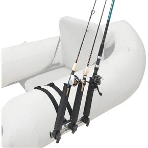 Brocraft Float Tube Rod Holder System/Triple Rod Holder for Fishing Float Tube / Float Tube Rod Rack System