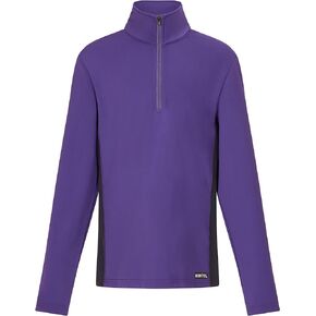 Kerrits Kids Rail Side Quarter Zip Tech Top - Solid
