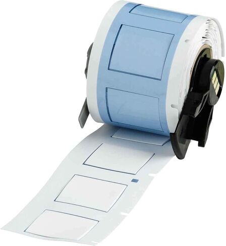 Brady PSPT-500-1-WT TLS 2200 And TLS PC Link PermaSleeve 0.851" Height, 1.015" Width, B-342 Heat-Shrink Polyolefin White Color Wire Marker Sleeves (100 Per Roll) in Saudi Arabia