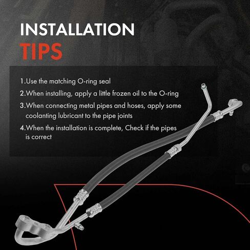 A-Premium A/C Suction and Discharge Line Hose Assembly Compatible with Chevrolet & GMC Models, C1500 C2500 C3500 K1500 K2500 K3500 in Saudi Arabia
