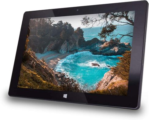 كمبيوتر لوحي Fusion5 10 بوصة Windows 11 Pro FWIN232 Plus S1 فائق النحافة بنظام Windows - (ذاكرة وصول عشوائي سعتها 4 جيجابايت، USB 3.0، Micro HDMI، وحدة معالجة مركزية Intel رباعية النواة، شاشة IPS HD، كاميرات 5 ميجابكسل و2 ميجابكسل، بلوتوث 4.0، ويندوز 11)  in Kuwait