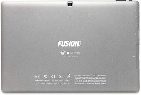كمبيوتر لوحي Fusion5 10 بوصة Windows 11 Pro FWIN232 Plus S1 فائق النحافة بنظام Windows - (ذاكرة وصول عشوائي سعتها 4 جيجابايت، USB 3.0، Micro HDMI، وحدة معالجة مركزية Intel رباعية النواة، شاشة IPS HD، كاميرات 5 ميجابكسل و2 ميجابكسل، بلوتوث 4.0، ويندوز 11)  in Kuwait