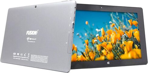كمبيوتر لوحي Fusion5 10 بوصة Windows 11 Pro FWIN232 Plus S1 فائق النحافة بنظام Windows - (ذاكرة وصول عشوائي سعتها 4 جيجابايت، USB 3.0، Micro HDMI، وحدة معالجة مركزية Intel رباعية النواة، شاشة IPS HD، كاميرات 5 ميجابكسل و2 ميجابكسل، بلوتوث 4.0، ويندوز 11)  in Kuwait