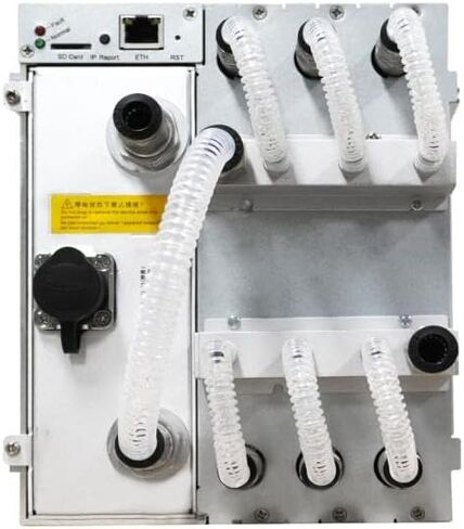 جهاز تعدين BITMAIN Antminer S21 Hydro 335TH/S Bitcoin ASIC (16J/T، 380V، 5360W، خوارزمية SHA256)، آلة تعدين منزلية ذات معدل تجزئة عالي/تبريد سائل عالي الكفاءة لـ BTC/BCH/BSV مع مصدر طاقة in Kuwait