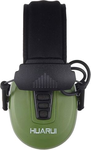 HUARUI Electronic Shooting Ear Protection+Sound Amplification Hunting Earmuff+Noise Reduction Headphones for Gun Range in Saudi Arabia