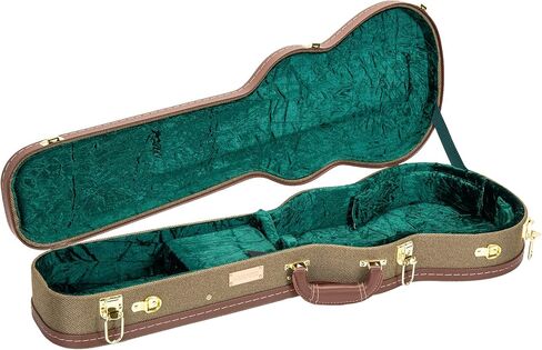 Crossrock Deluxe Hard-Shell Wood Case for Concert Ukuleles, Backpack Style, Vintage Green (CRW700CUGN) in Saudi Arabia