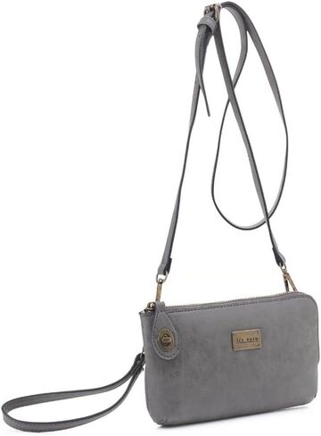 Liz Soto Tina Wristlet Wallets for Women - Clutch Wristlet Convertible to Shoulder Bag or Handbag, Wrist Purse in Saudi Arabia