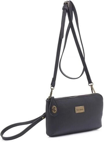 Liz Soto Tina Wristlet Wallets for Women - Clutch Wristlet Convertible to Shoulder Bag or Handbag, Wrist Purse in Saudi Arabia