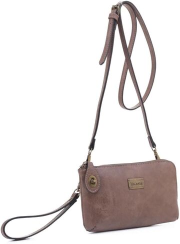 Liz Soto Tina Wristlet Wallets for Women - Clutch Wristlet Convertible to Shoulder Bag or Handbag, Wrist Purse in Saudi Arabia