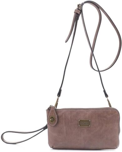 Liz Soto Tina Wristlet Wallets for Women - Clutch Wristlet Convertible to Shoulder Bag or Handbag, Wrist Purse in Saudi Arabia