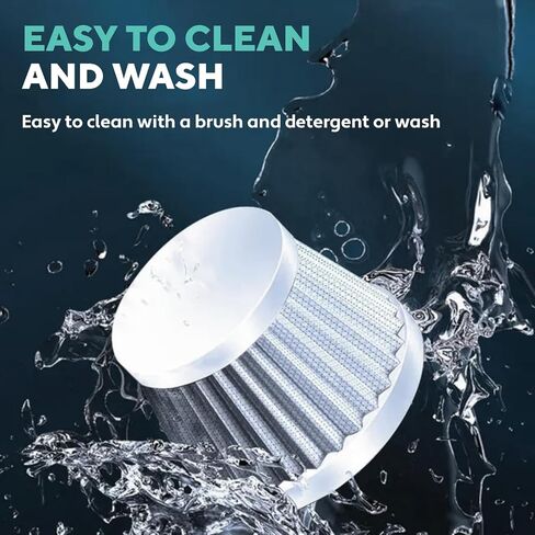 WOLLENWOLE Car Vacuum Cleaner - Cordless Handheld Electric Auto Cleaner & Blower, High Strong Suction Power 12000 Pa, Wireless Compact with Powerful Rechargeable Battery for Car Interior & Home in Kuwait