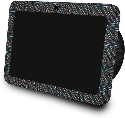 جلد لامع لامع متوافق مع Amazon Echo Show 8 (الجيل الثالث، 2023) - خطوط مثلثة - غطاء لاصق واقٍ من الفينيل 3M ممتاز - سهل الاستخدام | صُنع في الولايات المتحدة الأمريكية بواسطة MightySkins in Saudi Arabia