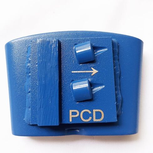 قرص كتلة طحن PCD مكون من 3 قطع يدور في اتجاه عقارب الساعة أو عكس اتجاه عقارب الساعة مع الماس لإزالة الإيبوكسي الخرساني (النمط B-PCD على اليمين) in Kuwait
