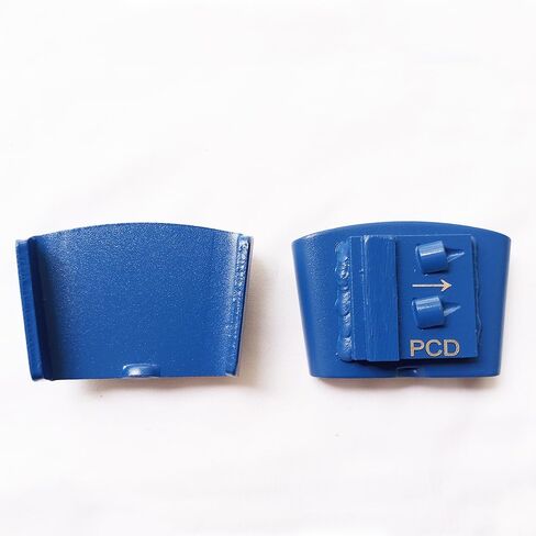 قرص كتلة طحن PCD مكون من 3 قطع يدور في اتجاه عقارب الساعة أو عكس اتجاه عقارب الساعة مع الماس لإزالة الإيبوكسي الخرساني (النمط B-PCD على اليمين) in Kuwait