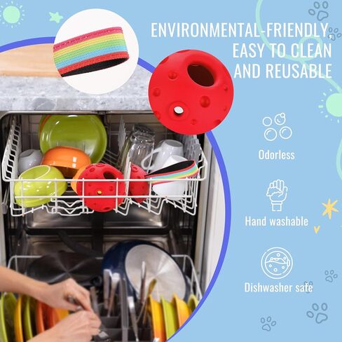 لعبة مضغ الكلب القابلة للملء من لاريموير، صينية علاج لأغذية الكلاب المجمدة، لعبة علاج مطاطية قابلة للملء بنفسك وقوالب سيليكون، ألعاب تحفيز مضغ قوية (أخضر) in Kuwait