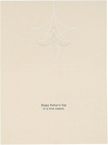 Hallmark Signature Father's Day Card (Vintage Classic Car, Don't Make 'Em Like You Anymore), (599FFW9632) in Saudi Arabia