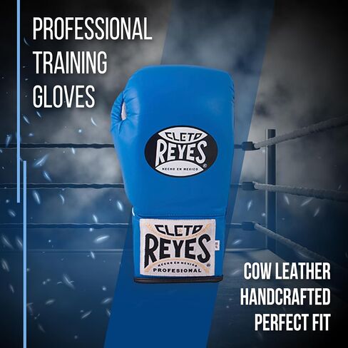 CLETO REYES Safetec Professional Competition Boxing Gloves for Men and Women, MMA, Kickboxing, Muay Thai, Lace Up in Kuwait