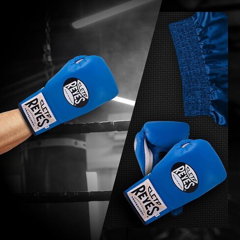 CLETO REYES Safetec Professional Competition Boxing Gloves for Men and Women, MMA, Kickboxing, Muay Thai, Lace Up in Kuwait