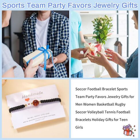 To My Son Bracelet from Mom Soccer Stuff Handmade Gift Baseball Basketball Football Soccer Volleyball Gifts for Him Birthday Gifts for Boys Men in Saudi Arabia