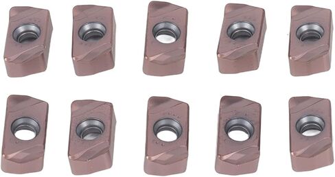 10 Pcs Turning Inserts Carbide CNC Inserts Lathe Turning Finishing Inserts with Coating (SEKT1204) in Saudi Arabia