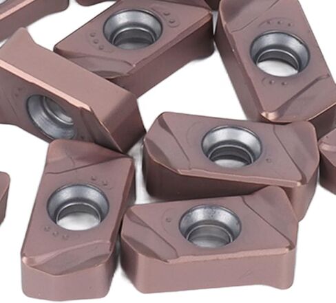 10 Pcs Turning Inserts Carbide CNC Inserts Lathe Turning Finishing Inserts with Coating (SEKT1204) in Saudi Arabia