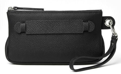 دوريس آند جاكي حقيبة يد نسائية صغيرة من الجلد بسحاب مع حزام قابل للإزالة in Kuwait