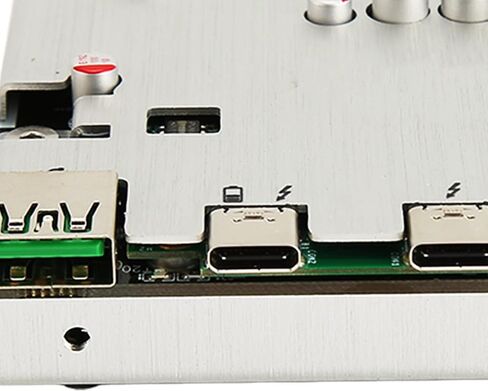 بطاقة رسومات خارجية لمحطة إرساء الرسومات TH3P4G3 لجهاز Thunderbolt GPU Dock 3/4 للكمبيوتر المحمول، ATX، SFX لإمدادات الطاقة المرنة وغيرها، شحن 60 وات PD in Kuwait