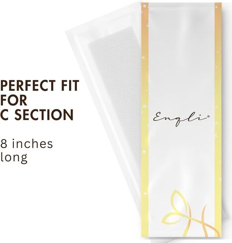 C Section Scar Silicone Strips - 6 Pack, Extra Long Reusable & Medical Grade Silicone Sheets for C Section Recovery in Saudi Arabia