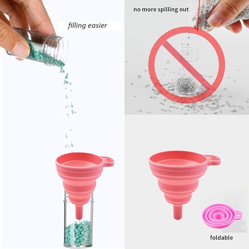 MIATTCLD Diamond Art Organizer Case 60 Slots Diamond Painting Storage Containers, Portable Diamond Painting Accessories and Tools Kit Box for DIY 5D Diamond Beads Art Craft in Kuwait