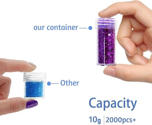 MIATTCLD Diamond Art Organizer Case 60 Slots Diamond Painting Storage Containers, Portable Diamond Painting Accessories and Tools Kit Box for DIY 5D Diamond Beads Art Craft in Kuwait