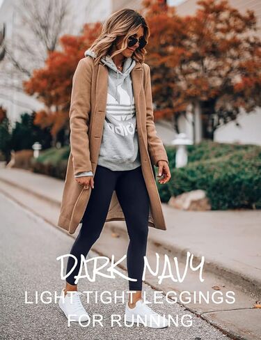 High Waisted Leggings for Women No See Through Yoga Pants Tummy Control Leggings for Workout Running Buttery Soft in Saudi Arabia
