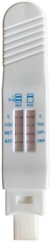 3 Pk-BecaGoode 6 لوحة اختبار المخدرات عن طريق الفم (COC/MET/BZO/T-HC/OPI/AMP)، مجموعة اختبار لعاب الأدوية المتعددة in Kuwait