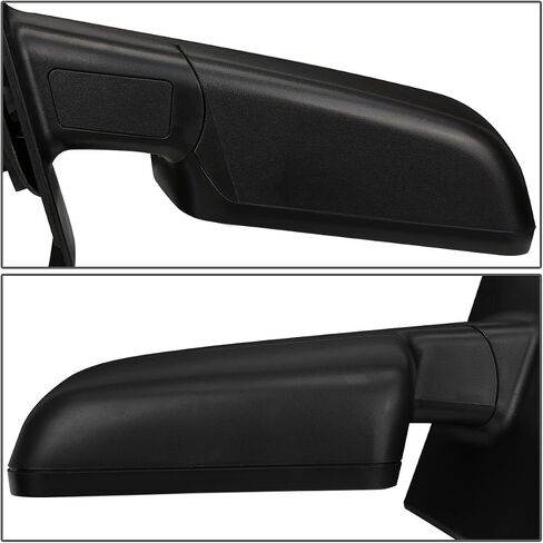 DNA Motoring TWM-018-T111-BK-R Black Powered Heated Foldable Towing Side Mirror Compatible With 04-14 F-150, Right/Passenger Side in Kuwait