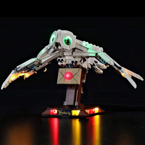 مجموعة إضاءة LED من BRIKSMAX لهاري بوتر هيدويغ - متوافقة مع نموذج مكعبات البناء Lego 75979 - لا تشمل مجموعة Lego in Saudi Arabia