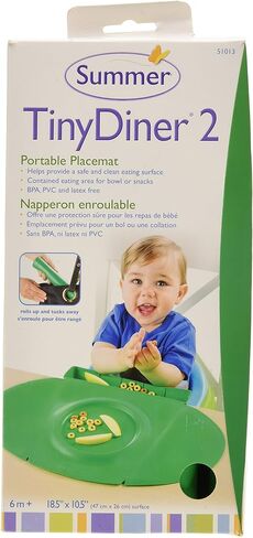 مفرش طاولة محمول سمر تايني دينر 2، أخضر in Kuwait