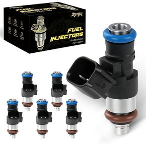 مجموعة Oktiger مكونة من 6 محاقن وقود 4 فتحات 3.5 لتر V6 تناسب Ford Fusion 2010 2010 2012، Taurus 2008 2009 2010 2011 2012، Edge 2007-2010، لـ Flex Turuas X، لـ Lincoln MKZ والمزيد، OE #0280158091، CY0113250 in Saudi Arabia