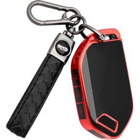 GripKeyShell™ for Kia Key Fob Cover with Keychain,Soft TPU Fit with Telluride Sorento K4 K5 EV5 Sportage Carnival GT-Line in Saudi Arabia